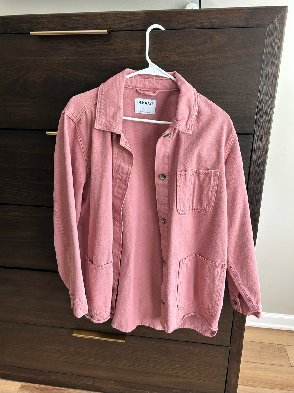 Old Navy Dusty Rose Jean Jacket